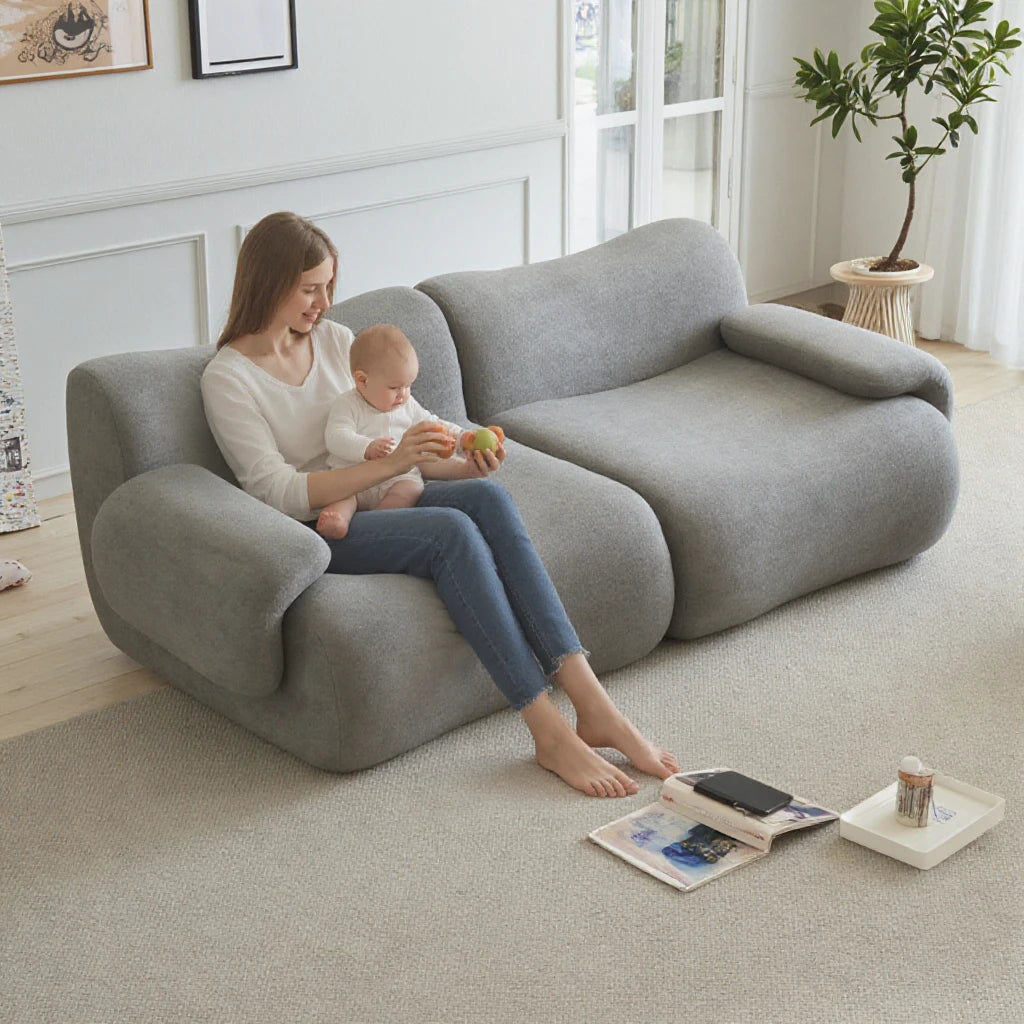 Foam Sponge in Box Compressed Sofa Modular Vacuum Living Room Compressed Sofa Design Modern Luxury Sectional Compressed Sofa