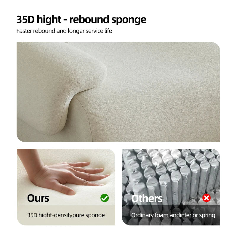 Living Room Furniture Vacuum Compressed Sofa Modern Sectional High Density Compress Sofa Sponge Bubble Roll Canape Compress Sofa