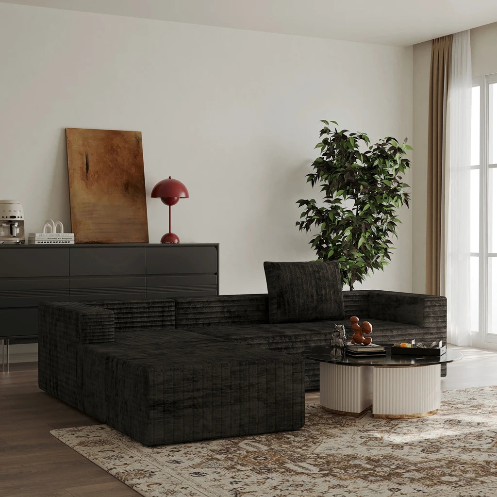 New Boneless Sofa Modular Vaccume Compressed Sofa 3 Seater for Living Room