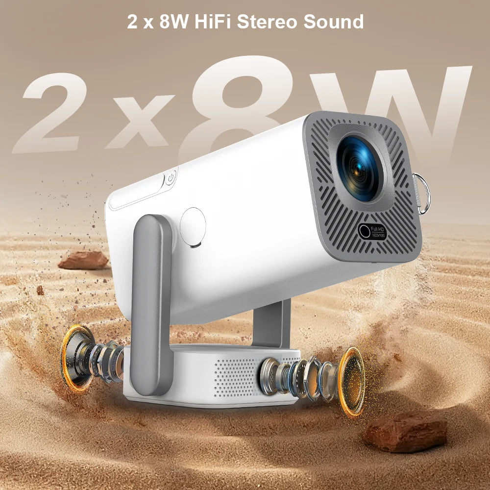 ThundeaL Full HD Projector TD80 Pro 1080P 2K 4K TD80Pro TD80W Upgrade WIFI Android Mini Beam Projector 3D LED Video Home Theater