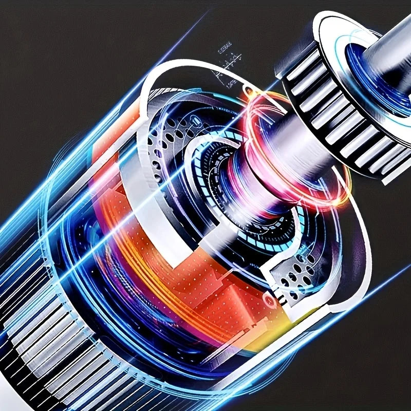 1 Massage Gun, Deep Muscle Handheld Massager for Body, Back and Neck Pain, Ultra-Compact and Elegant Design, High Torque Drive, 6 Modes and 6 Gears