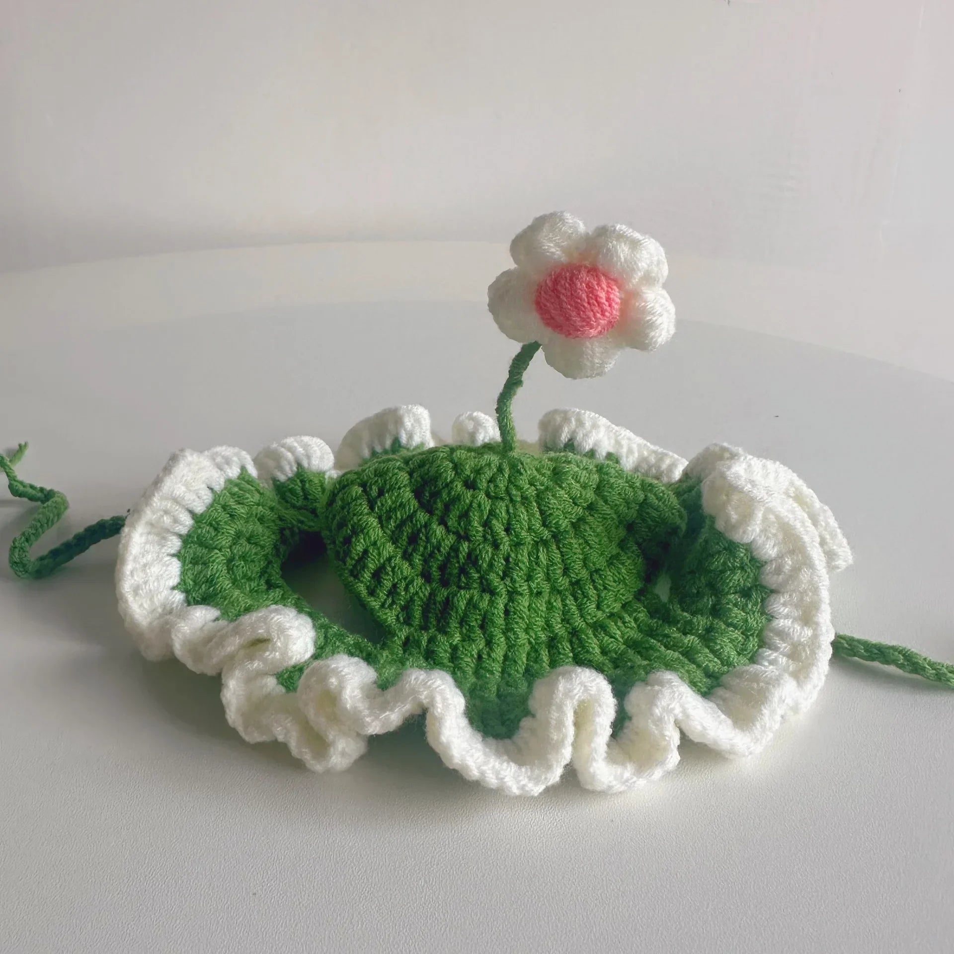 Cute Refined Cat Hat Elastic Autumn Winter Pet Hat Puppy Kittens Knitted Hat Party Photo Shoot Props Decoration Cat Accessories