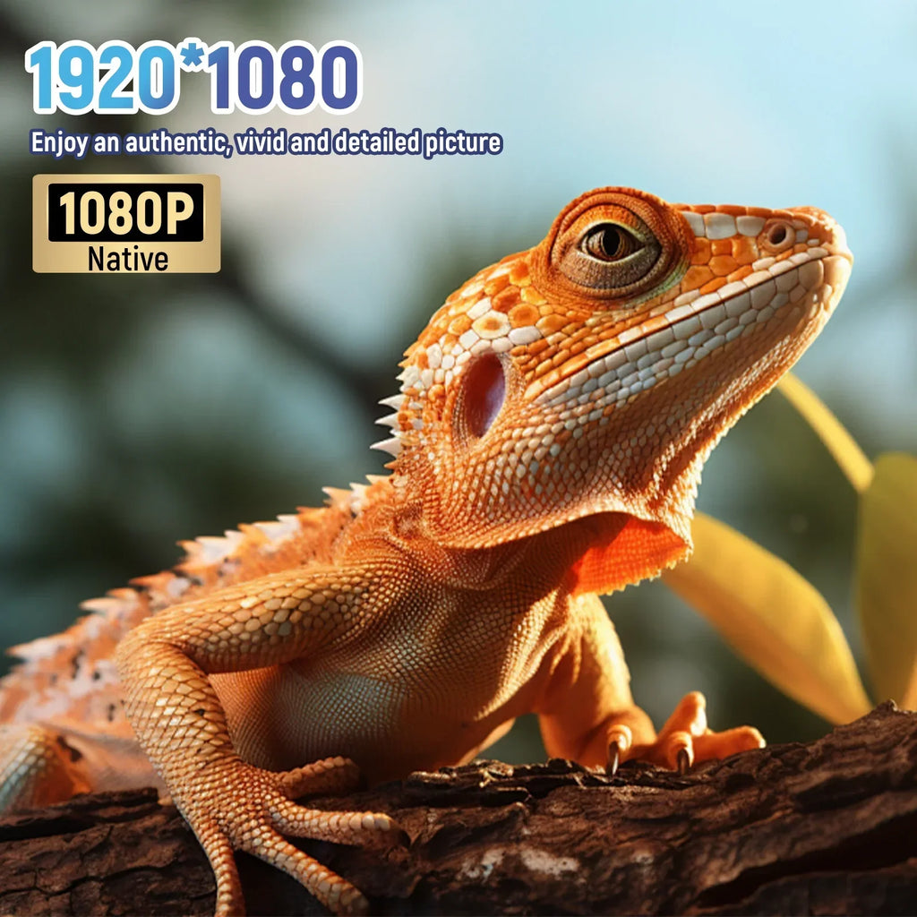 Horlat 2025 4K UHD Projector 35000 Lumens Android WiFi 6 BT5.2 64G Native1080P Full HD Home Theater Movie Projector for Netflix