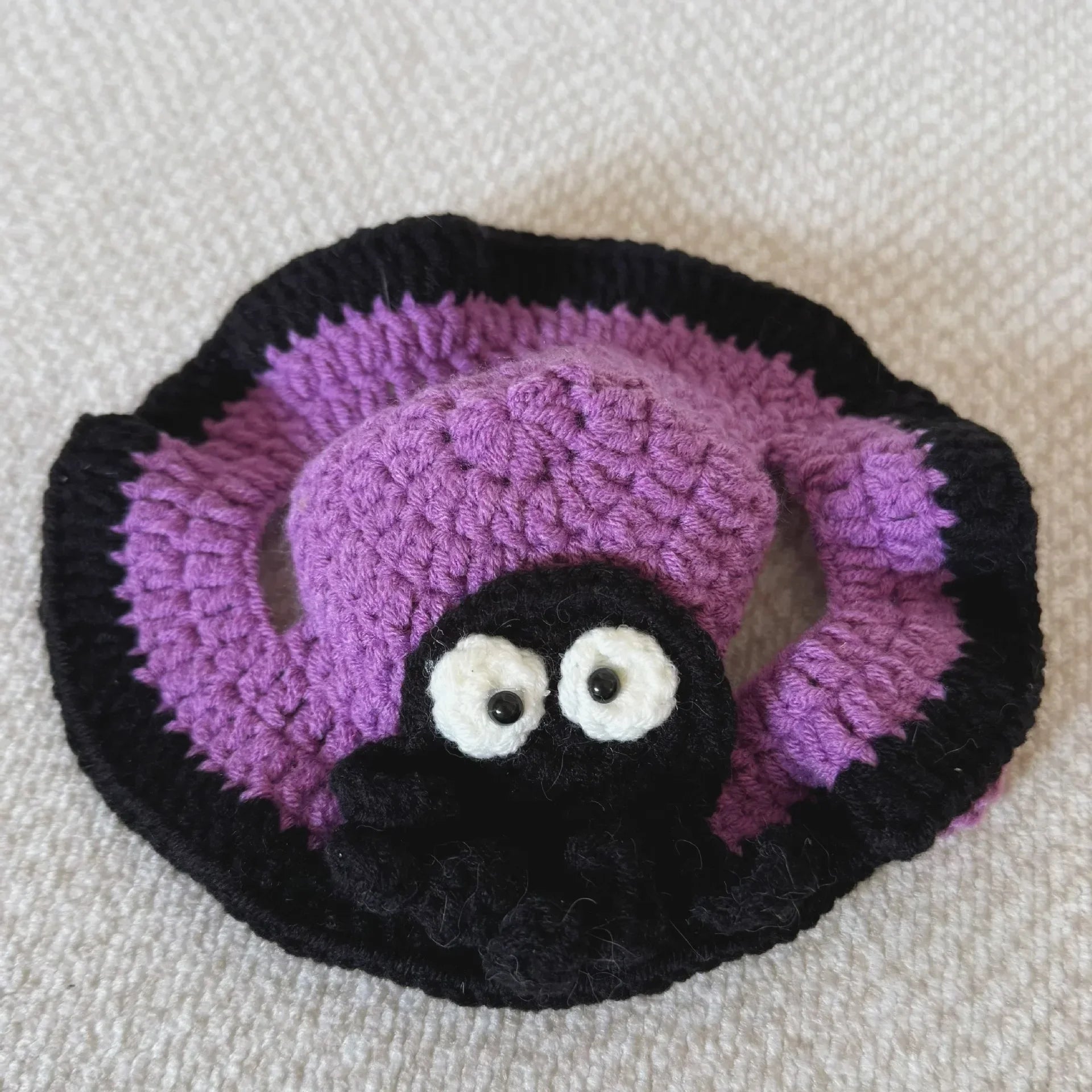 Cute Refined Cat Hat Elastic Autumn Winter Pet Hat Puppy Kittens Knitted Hat Party Photo Shoot Props Decoration Cat Accessories